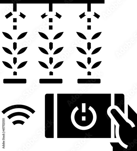 Smart Agriculture icon, element for decoration.