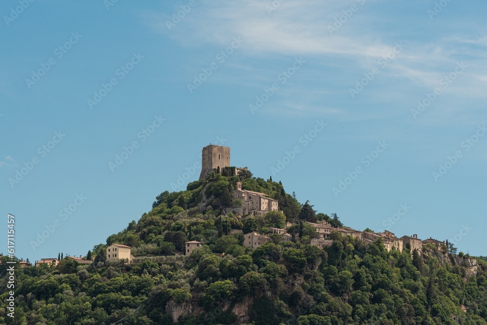 Rocca di Tentennano panoramic view