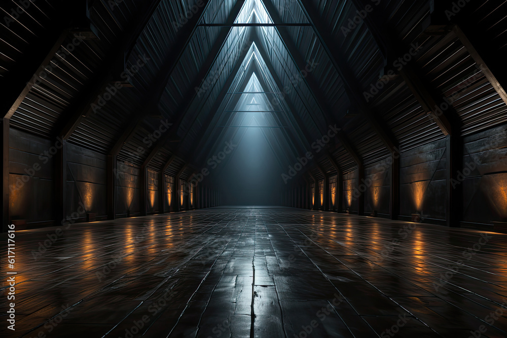 Explore the Future: Stunning 3D Renders of Abstract, Futuristic Underground Architecture