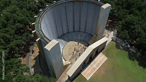 Wallpaper Mural Aerial view of Waterwall Park. Located in downtown Houston, Texas Torontodigital.ca