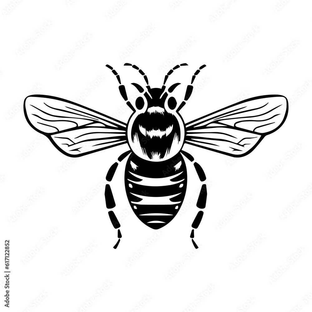 bee silhouette illustration bee silhouette illustration