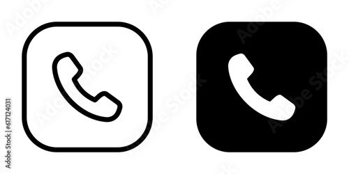 Call icon. sign for mobile concept and web design. vector illustration