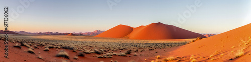 Sossusvlei Namib-Naukluft National Park Namibia - Generative AI