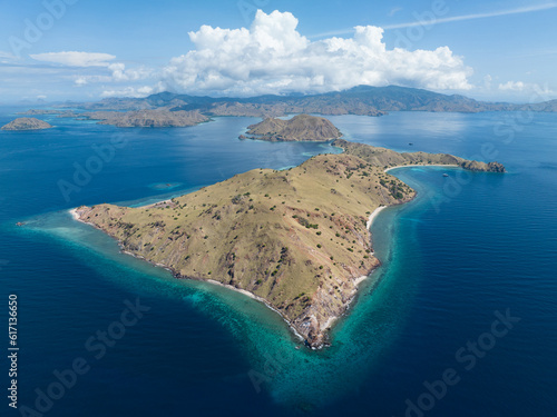 Beautiful coral reefs and idyllic beaches are found on Gili Lau Laut in Komodo National Park, Indonesia. This part of the Lesser Sunda Islands harbors extraordinary marine biodiversity.