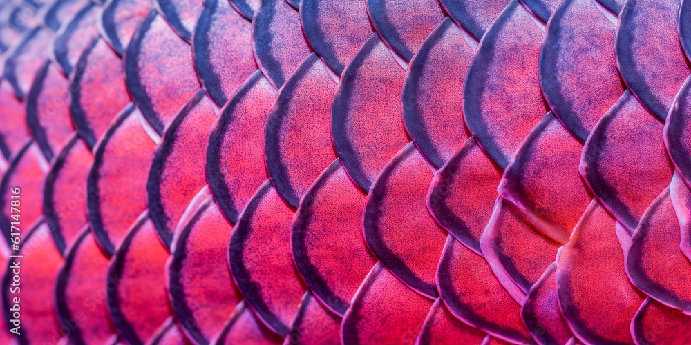 Closeup of a fish - Generative AI Closeup of a fish - Generative AI