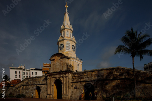 Torre del reloj en Cartagena