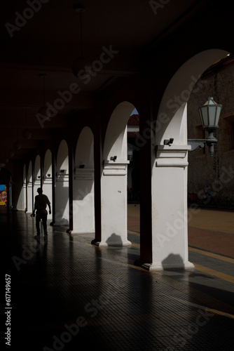arches of the church