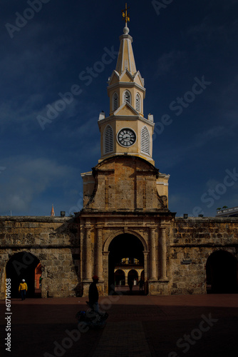 Torre del reloj en Cartagena