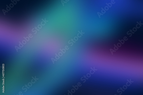 Smart trendy blue blurred pattern. Digital background textured display. Color gradient electronic diode effect. Website, application, games template. Computer, laptop wallpaper. Design for landing