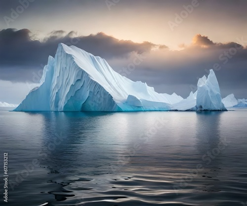 iceberg generated by AI technology