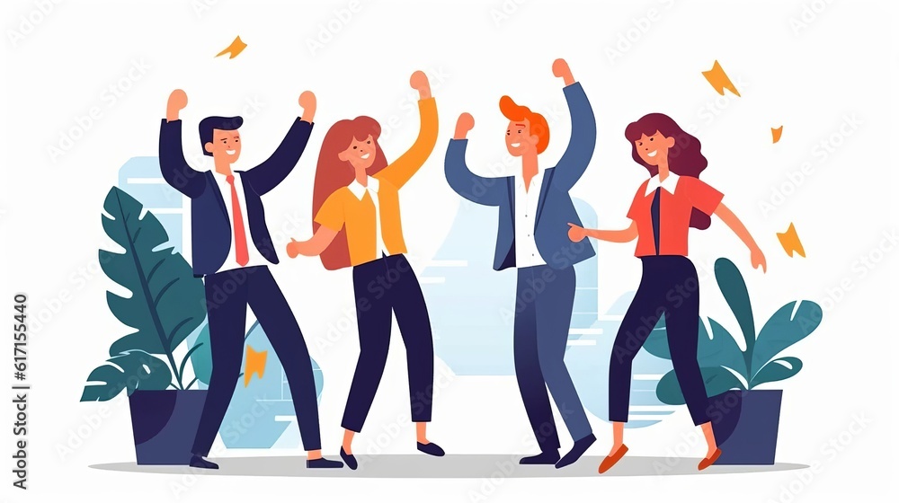 Obraz premium people dancing 