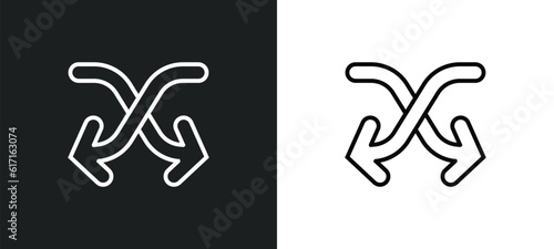 move content line icon in white and black colors. move content flat vector icon from move content collection for web  mobile apps and ui.