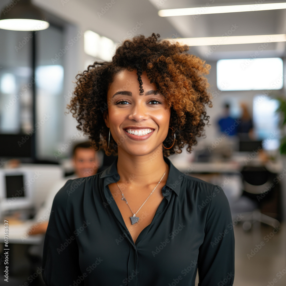 Beautiful positive office manager ai generated Beautiful positive office manager ai generated