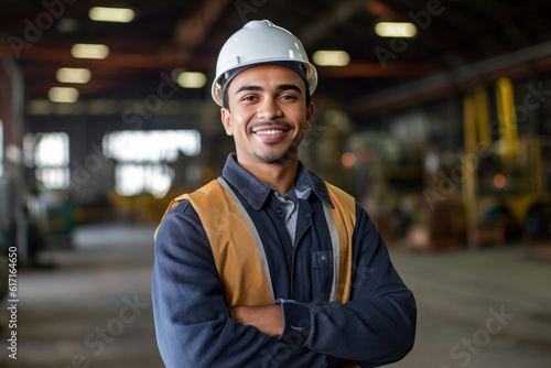 Industrial worker ai generated