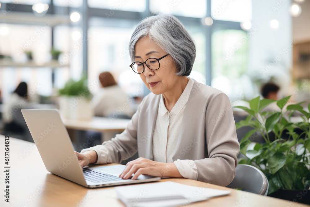 working behind your laptop ai generated working behind your laptop ai generated