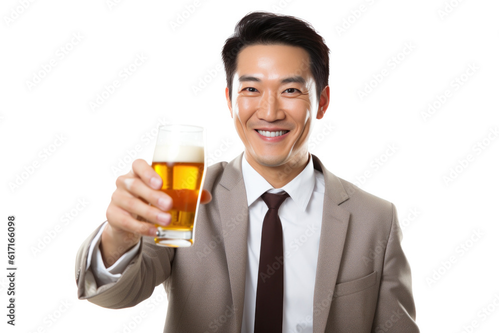 Man with a beer ai generated Man with a beer ai generated