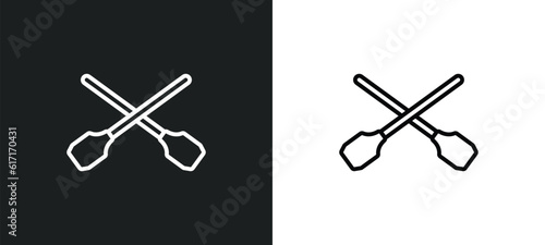 seaworthy line icon in white and black colors. seaworthy flat vector icon from seaworthy collection for web, mobile apps and ui.