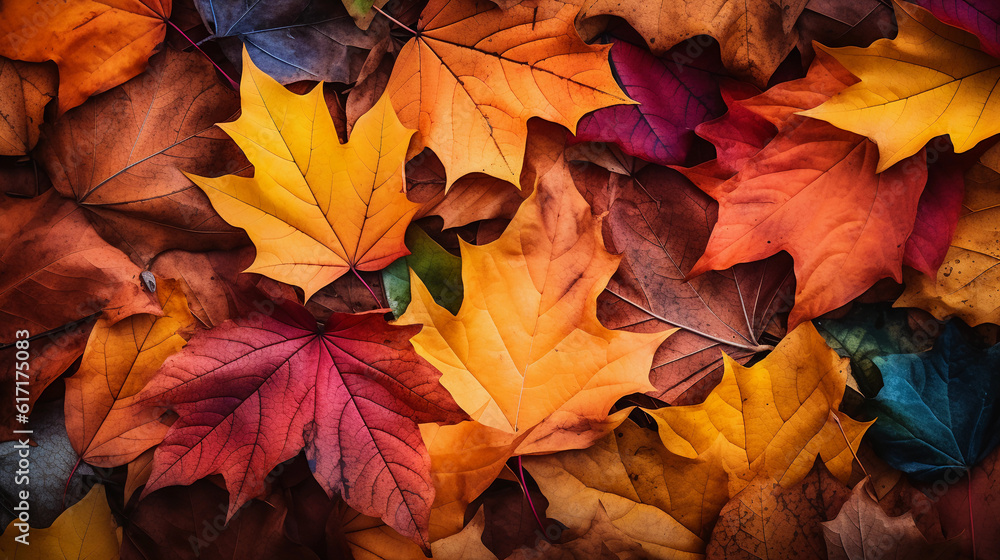 High resolution texture of autumn leaves on the ground High resolution texture of autumn leaves on the ground