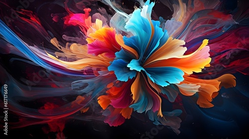abstract fractal background