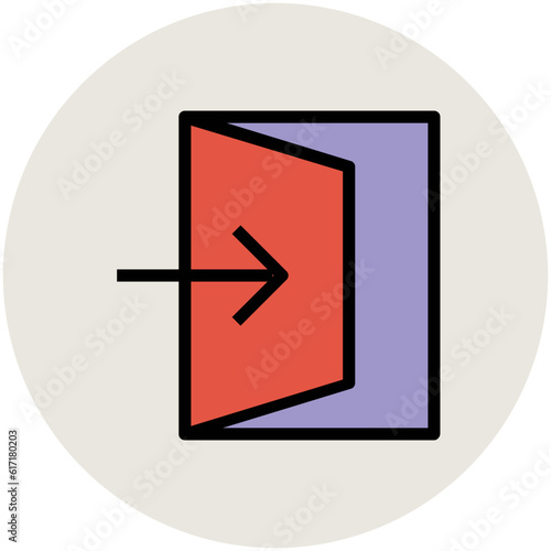 Pack of Real Estate Flat Circular Icons

