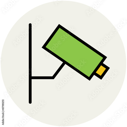 Pack of Real Estate Flat Circular Icons

