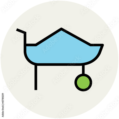 Pack of Real Estate Flat Circular Icons

