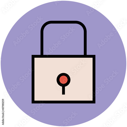 Pack of Real Estate Flat Circular Icons

