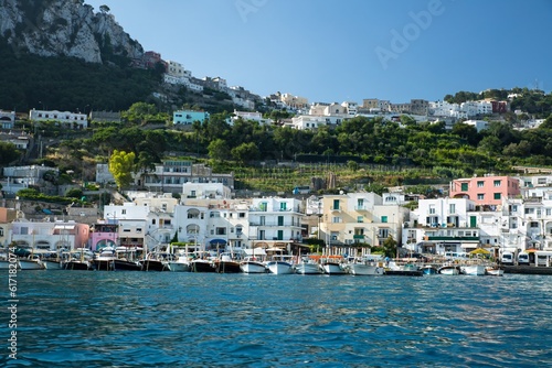 The port town of Capri Italy © ostrows1