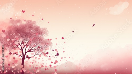 Love background illustration - beautiful wallpaper © 4kclips