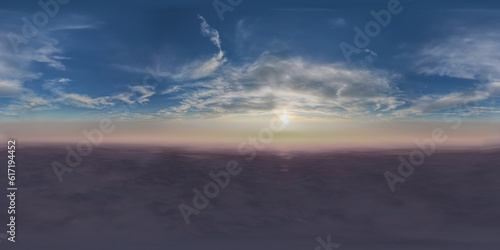 360 Sky Replacement Background, Clouds, and Sunset