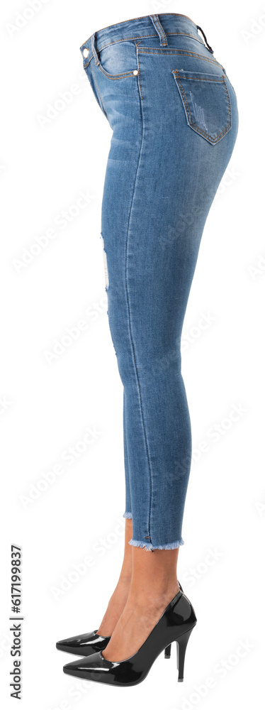 Pantalon de mezclilla color azul Pantalon de mezclilla color azul