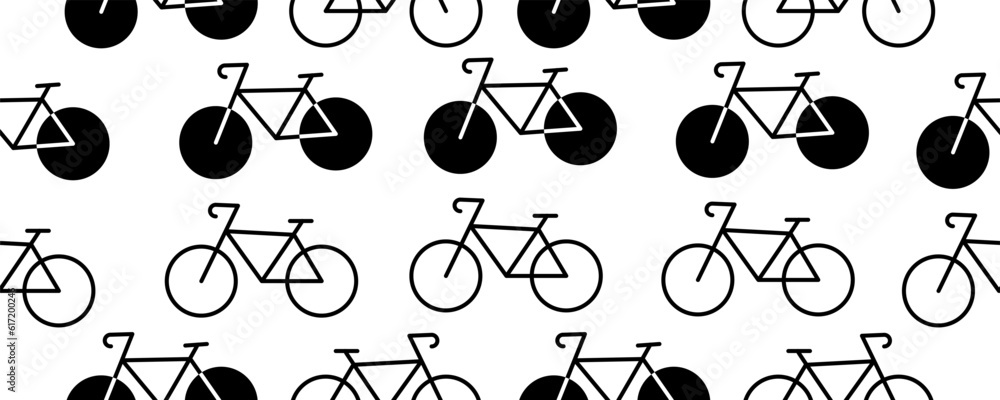 Printable Bicycle Pattern