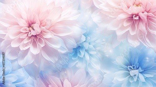 close up water color blossom floral bouquet decoration made with Generative AI