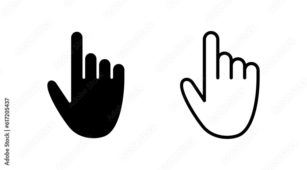 Hand icon vector. hand symbols. palm Hand icon vector. hand symbols. palm