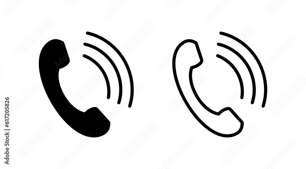 Call icon vector. phone icon vector Call icon vector. phone icon vector