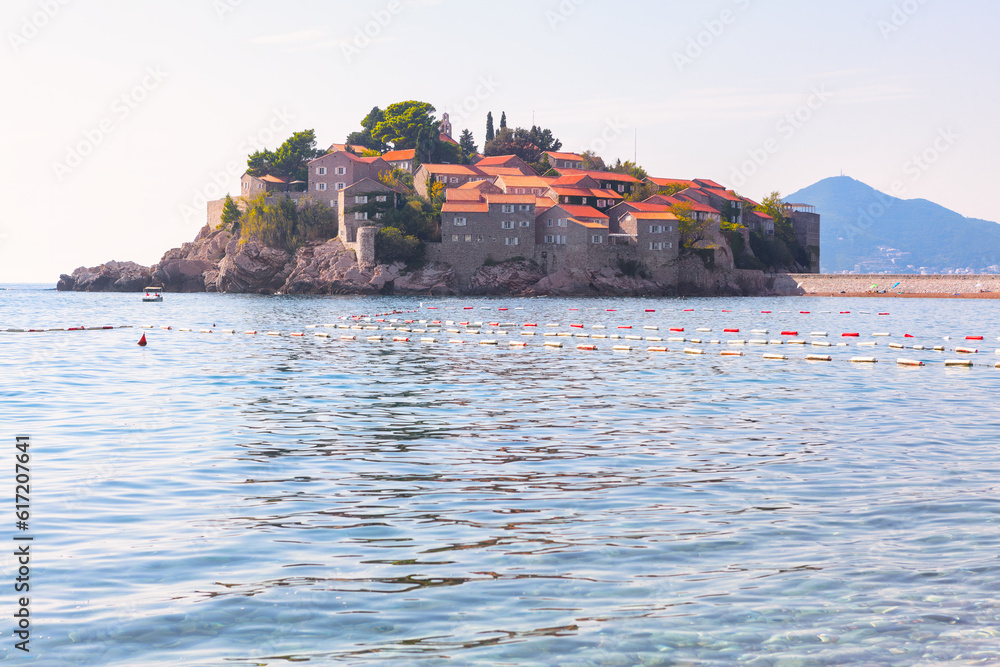 Sveti Stefan islet of Montenegro