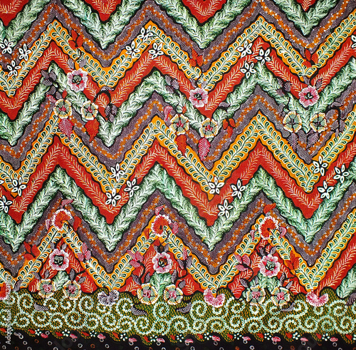 Hand Drawn Indonesian Batik  Batik Tulis Madura  Indonesian Batik Fabric Design
