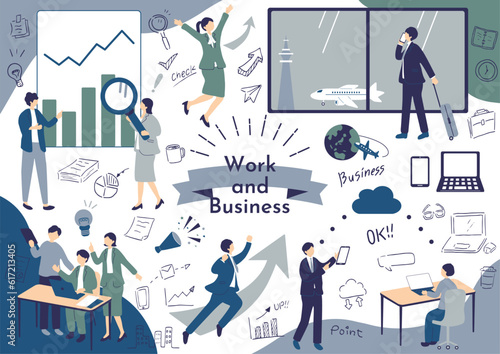 ビジネスシーン素材集