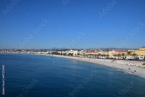 Obraz na płótnie Beautiful and sunny French Riviera in Nice 3 w salonie