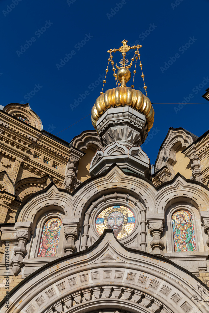 Church of the Assumption of the Blessed Virgin Mary. St. Petersburg