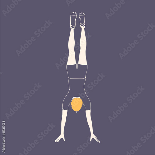 Young male workout. Sport man doing fitness exercise. Casual sportwear - t-shirt, breeches and sneakers. Young man wearing workout clothes. Sport fashion boy outline in urban casual style.