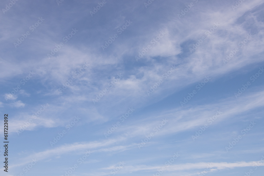 Transparent blue sky with clouds and atmospheric afternoon. Transparent blue sky with clouds and atmospheric afternoon.