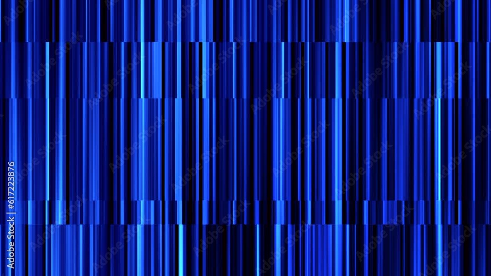 Neon blue stripes technology background. Seamless loop animation Neon blue stripes technology background. Seamless loop animation