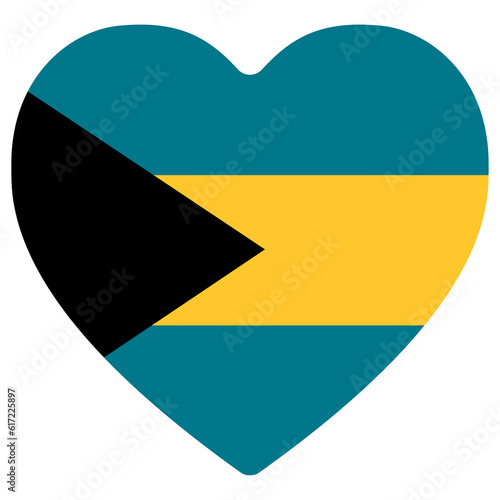 Bahamas flag shape. Flag of Bahamas design shape