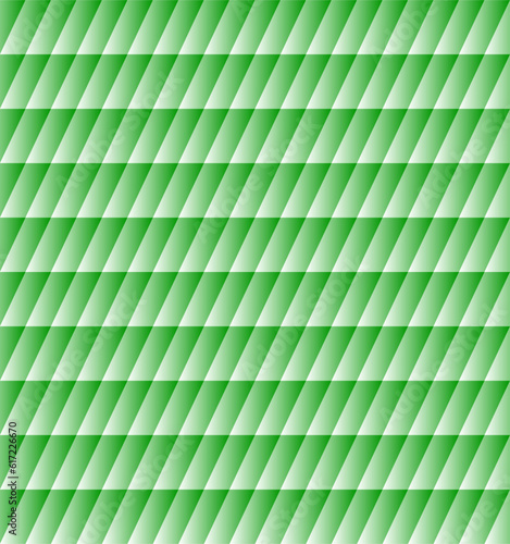 Seamless Geomatric vector background Pattern in green
