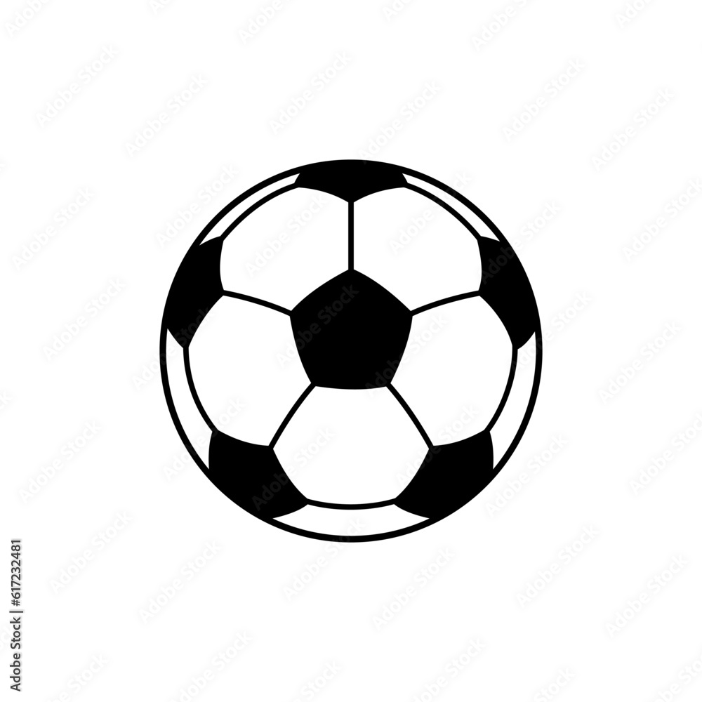 Soccer ball icon vector design templates simple and modern