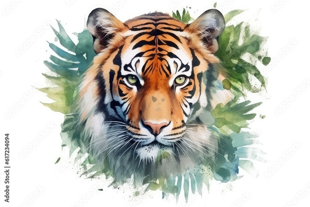 Obraz premium tiger in the sun