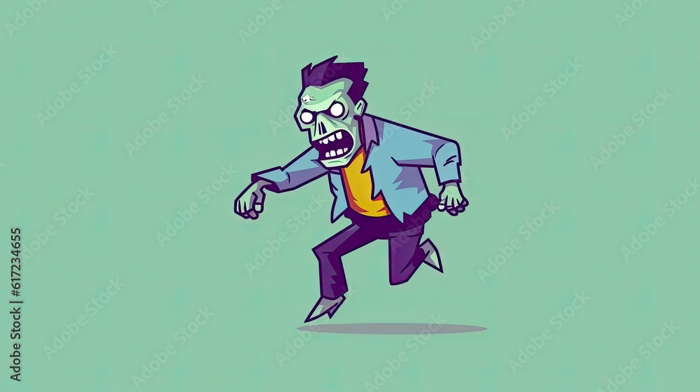 zombie vector illustraation zombie vector illustraation