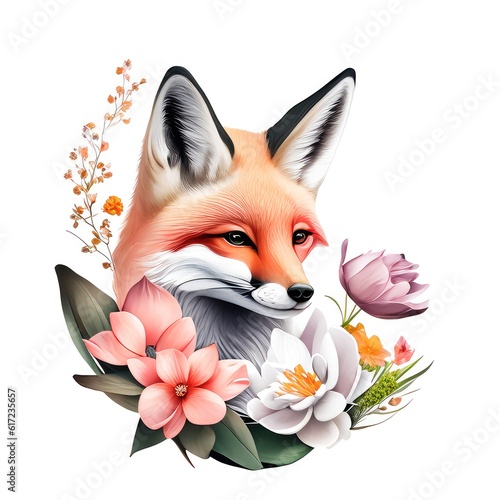 red fox cartoon