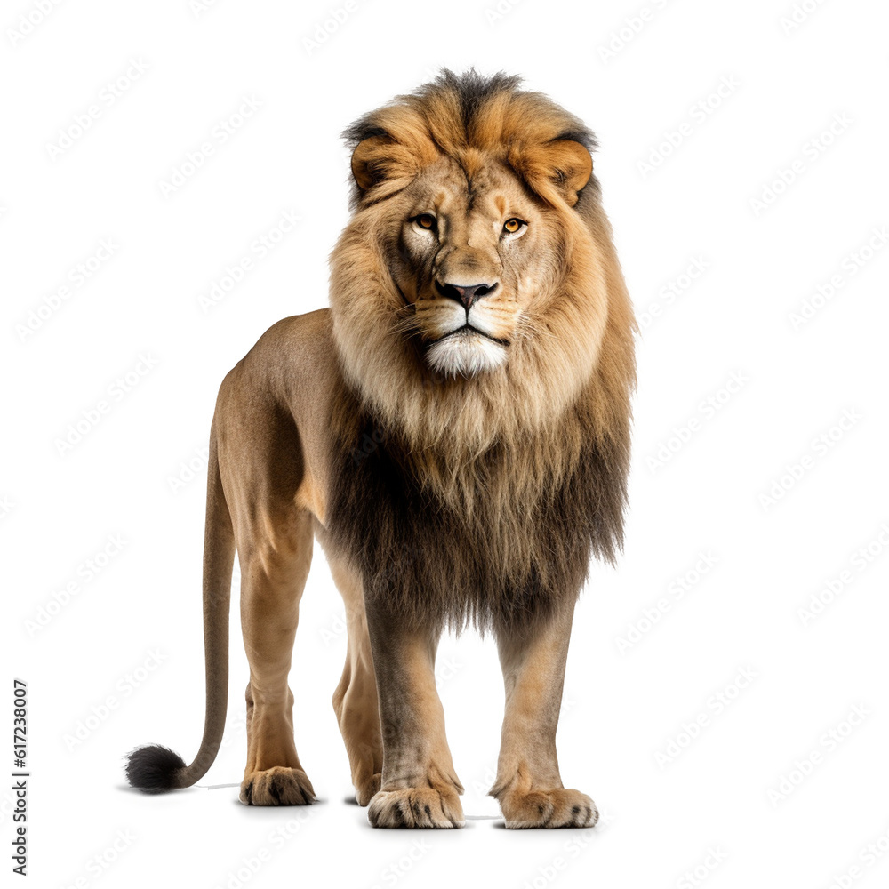 lion isolated on PNG